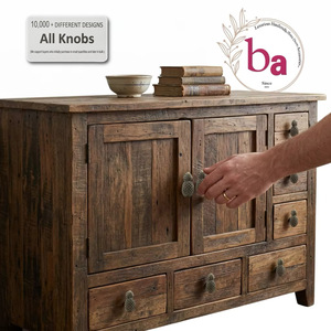 Poignée de tiroir en fonte en forme d'ananas, design tropical, installation facile pour commodes, armoires, meubles, entrepôts, hôtels - Product Image 2