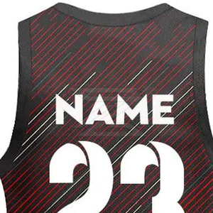 Ensemble maillot et short de basketball pour hommes, respirant, séchage rapide, coutures durables, uniforme sportif pour la compétition et l'entraînement - Product Image 5