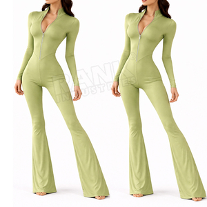 In Stock High Quality Women <b>Jumpsuits</b> High Quality Women Sports <b>Jumpsuit</b> Breathable <b>Workout</b> Bodysuit - Product Image 4