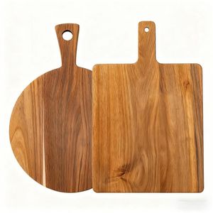 <b>Wood</b> Form Board Rectangle Chopping Blocks Set Anti Slip Dishwasher Safe Multifunctional Cutting Boards Combination Package Board - Product Image 3