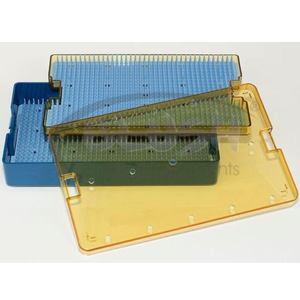Double Layer Sterilization Tray Sterilization Box with <b>Silicone</b> <b>Mat</b> Sterilization Kit for Surgical Instruments By Blush Surgical - Product Image 6