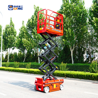 CFMG 4.5m/5.6m Mini plate-forme élévatrice personnelle de travail aérien plate-forme élévatrice à ciseaux automotrice électrique pour une personne à vendre