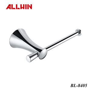 Porte-rouleau de papier toilette et support à mouchoirs en laiton au design moderne, à suspendre pour salle de bain, idéal pour hôtels et hôpitaux - Product Image 3