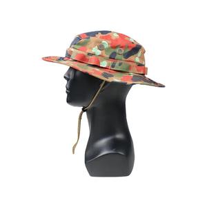 Sombrero de Pesca Tipo Bucket con Protección de Cuello Ajustable, Camuflaje, Táctico, de Corduroy, Tejido Impermeable de Grado Militar NIR - Product Image 1