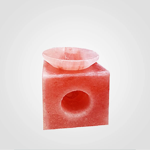 Difusor de Aroma de Sal del Himalaya en Cubos con Placa Calentadora de Aceite |   Aromaterapia y Luz Curativa para Spa y Bienestar - Product Image 2
