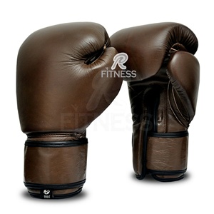 Gants de boxe Muay Thai personnalisés 14oz/16oz en cuir antidérapant avec fermeture auto-agrippante RC Fitness Wear Custom OEM EVA - Product Image 3