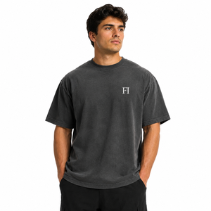 Camisetas de Hombre al por Mayor, 100% Algodón, Personalizadas, Cuello Redondo, Hombros Caídos, Estilo Oversize, con Impresión de Logotipo Personalizado, Proveedor de EE. UU. - Product Image 4
