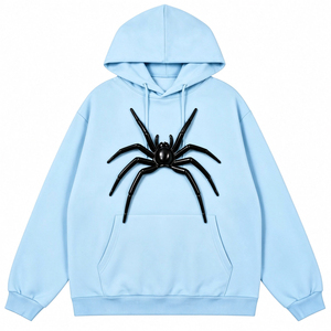 Sweat à capuche vintage streetwear surdimensionné, effet usé, lavage à l'acide, 100% coton, automne, pour homme, design de qualité supérieure - Product Image 1