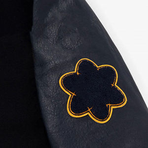 Chaqueta Bomber Varsity de Lana 100% con Bordado de Rosas, Personalizada OEM, para Hombre - Product Image 5