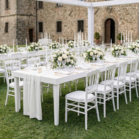 Chaise Napoléon Démontable pour Mariage en Plastique – Idéale Hôtels, Événements Extérieurs, Fêtes Modernes – Chaise Longue en Plastique