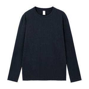 Camiseta de Hombre de Algodón Tejido, Manga Larga, Cuello Redondo, Corte Regular, Estilo Casual, Moderna y Lujosa, Ajuste Perfecto, Colección de Moda - Product Image 3