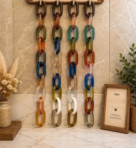 Resin <b>Wall</b> Vase Eco-Friendly Handmade Wedding Home Dcor Modern Luxury Display Piece - Product Image 4