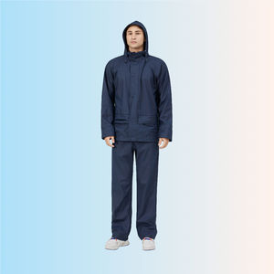 เสื้อกันฝนน้ำหนักเบา ไซส์ XL ผ้า PU กันน้ำ ระบายอากาศได้ดี สวมใส่สบาย เหมาะสำหรับงานกลางแจ้ง ตั้งแคมป์ เดินป่า ท่องเที่ยว ขี่มอเตอร์ไซค์ - Product Image 5