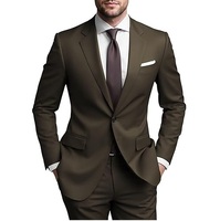 Setelan Jas Pria Berkualitas Tinggi, Custom, Grosir, Model Terbaru, Elegan untuk Pernikahan, 2-Potong, Single-Breasted, Bahan Bernapas, Celana Formal