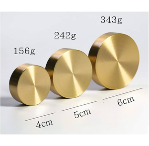 Modern Brass <b>Paperweight</b> best for Calligraphy Desk Accessory Office Writing Workspace Organizer - Product Image 3