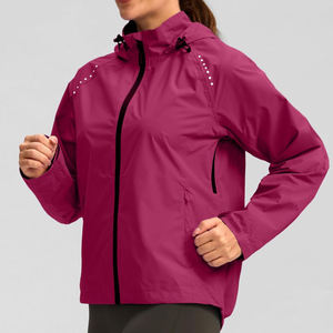 Women's Winter Lightweight Windbreaker Jackets With Adjustable Hood Water Resistant Casual Outdoor Streetwear Windbreaker Jacket - Product Image 1