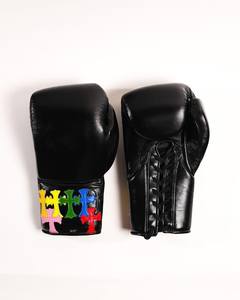 Conjunto de Boxeo Chrome Heart Personalizado de Alta Calidad, Cierre de Cordones de Cuero de Alta Calidad, Unisex, para Entrenamiento, Sparring, Kickboxing, MMA - Product Image 2