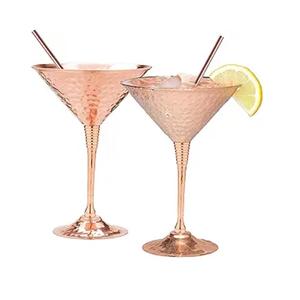 ชุดแก้วไวน์ทองเหลืองแท้ 2 ชิ้น แก้วน้ำทองเหลืองสลักลาย สำหรับงานแต่งงาน งานเลี้ยง และงานอีเว้นท์ ขายดี - Product Image 6