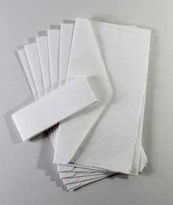 Business Envelopes 250 Gsm Deckled Edge Card With Matching Envelop Recycled Handmade Paper - Product Image 3