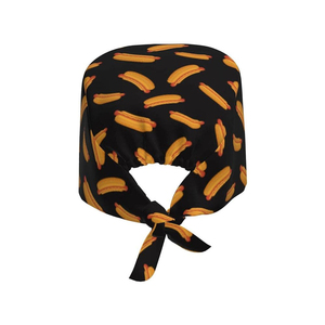 Wholesale Custom <b>Scrub</b> Hats Factory Supplier Adjustable Tie <b>Back</b> Comfortable Cotton Healthcare Workwear <b>Scrub</b> Hats - Product Image 4