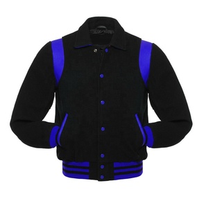 Regular Fit Wholesale Varsity <b>Jacket</b> <b>for</b> Sale High Quality Comfortable Quick Dry <b>Men</b> <b>Baseball</b> Letterman <b>Jackets</b> - Product Image 2