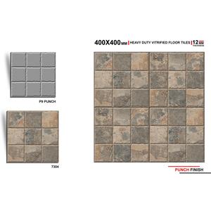 Vistaar-Carrelage de parking numérique en porcelaine, design noir et blanc, de qualité 40x40cm, 400x400mm, pour l'extérieur - Product Image 5