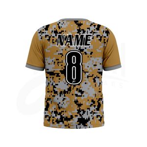 เสื้อยืดพิมพ์ลายแบบซับลิเมชั่น โพลีเอสเตอร์ 100% แห้งเร็ว ใส่ได้ทั้งชายและหญิง สไตล์ลำลอง - Product Image 3