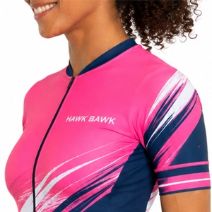 Maillot de cyclisme personnalisé pour femme, respirant, léger, confortable, séchage rapide, haut de gamme, pour le cyclisme féminin - Product Image 6