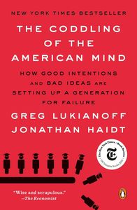 The Coddling of the American Mind de Greg Lukianoff, livre éducatif et sur la mentalité, édition anglaise de la Peperback Book Society - Product Image 4
