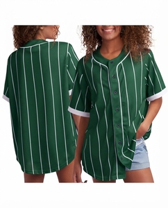 DROGEN EXPORT Custom Design Woman's <b>Baseball</b> Jersey Wholesale Teamwear Sport Breathable 100% Polyester Mesh Tie-Dyed Front - Product Image 1