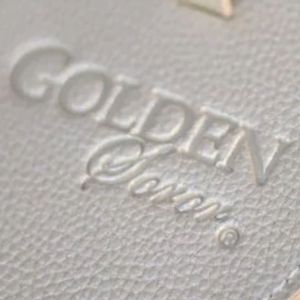 Embossed Golden Soror Luggage Tag <b>Gold</b> Travel Bag ID Label Elegant Durable Suitcase Identifier Women Baggage Tag for Trips - Product Image 4
