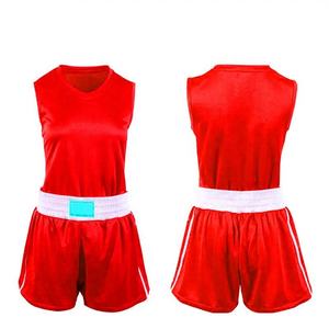 Diseño Personalizado SULTAN BOXING BV 1, Conjunto de Chaleco y Pantalones Cortos de Boxeo, 100% Algodón, Unisex, Transpirable, para Todas las Temporadas, Uniforme de Kick Boxing - Product Image 2
