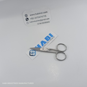 High Quality Stainless Steel Sharp Cuticle Embroidery Scissors Custom <b>Chrome</b> Polish Tailor Cloth Cutting Wholesale - Product Image 6