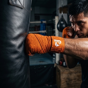 ผ้าพันมือ Dumela Cotton แบบสั่งทำพิเศษ สำหรับมวยไทย MMA คิกบ็อกซิ่ง ฝึกซ้อมต่อสู้ ขนาด L - Product Image 5