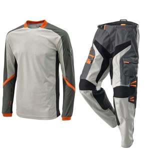 Ensemble de motocross imprimé haute performance, maillot et pantalon durables, vêtements de sport, coupe-vent, respirant, séchage rapide, % polyester, conçu - Product Image 6