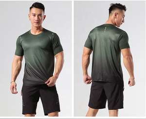 Camisetas de Gimnasio para Hombre, Transpirables, Talla Personalizada, Ecológicas, de Secado Rápido, Antiarrugas, Material Spandex/Poliéster, Corte Regular, Nuevo Stock - Product Image 2