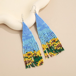 Perles de tournesol faites à la main de style classique, en forme de fleur, pour femme, idée cadeau tendance par MULTI CRAFT - Product Image 2