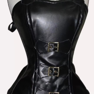 คอร์เซ็ตของผู้หญิงวินเทจชุดกระชับสัดส่วนเซ็กซี่แบบโอเวอร์บัสเทจคอร์เซ็ทผ้าบอร์เคดระบายอากาศทันสมัยสำหรับขนาดใหญ่พิเศษ - Product Image 1