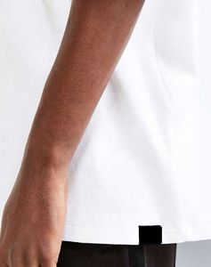 Camisetas de algodón de 260 g/m² de estilo urbano para hombre, con lavado ácido, al por mayor, lisas, desgastadas, de corte holgado y oversize - Product Image 6
