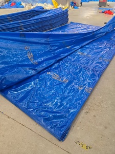 Bâche PE de grande taille de qualité supérieure, imperméable, 200 g/m², tissée unie, protection UV, protection contre la pluie, prix compétitifs - Product Image 5