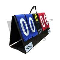 Tableau de score portable manuel multi-sports, tableau de score à bascule pour volley-ball, football, tennis, sports de table, enregistreur de scores