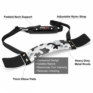 อุปกรณ์เสริมออกกำลังกาย RexFit Sport Adjustable Arm Blaster สำหรับบริหารกล้ามเนื้อไบเซ็ป พร้อมแผ่นรองรับรูปทรง - Product Image 5