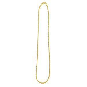 Collares de Cadena Franco Chapados en Oro Micro de 14K, 18K y 24K, Diseño Moderno y Lujoso, Venta al Por Mayor - Product Image 2