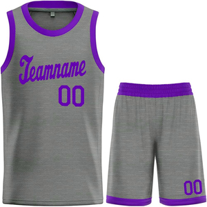 Maillot de basket vintage personnalisé, uniforme d'équipe rétro avec nom et numéro de joueur personnalisés, tissu en maille respirant - Product Image 1