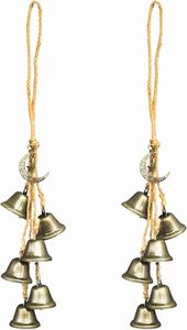 Private Branding Best Quality Metal Christmas Hanging Bell Ornament For Christmas Tree Festive Home Decoration Stylish Display - Product Image 5