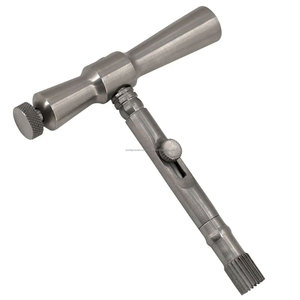 Kit chirurgical de précision mondiale pour trephine crânienne neurochirurgicale en acier inoxydable avec centrage réglable - Product Image 1