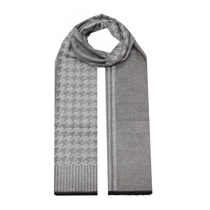 Bufanda de invierno a cuadros de moda, diseño unisex, bufandas cálidas con borlas, bufandas suaves y agradables para la piel, alta calidad - Product Image 3