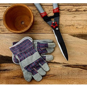 Guantes de Trabajo de Cuero Vacuno de Alto Rendimiento, Certificación CE, 11 oz, Puño de Seguridad, Resistentes a la Abrasión, Guantes de Trabajo Pesado - Product Image 3