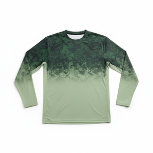 Camiseta de Pesca Personalizada de Manga Larga, Secado Rápido, Transpirable, Elástica, Camiseta de Caza para Exteriores, Camiseta de Pesca de Manga Corta con Camuflaje - Product Image 5