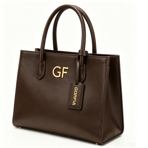 Sac à main marron pour femme en cuir PU, grande capacité avec compartiments organisateurs, vente en gros d'usine - Product Image 3